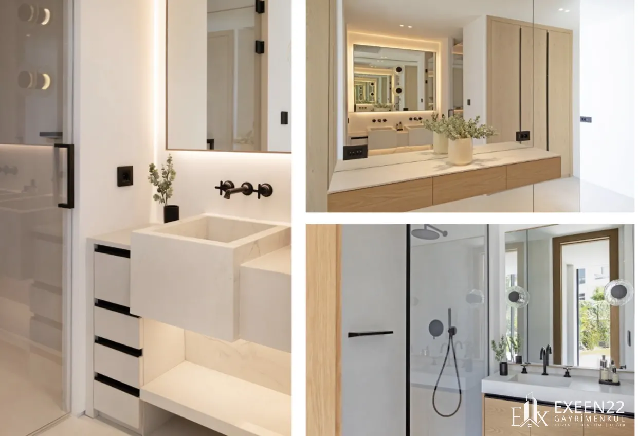 TÜRKBÜKÜ HEBİL DE DENİZE 100 METRE ÖZEL PLAJLI LUXURY VİLLA