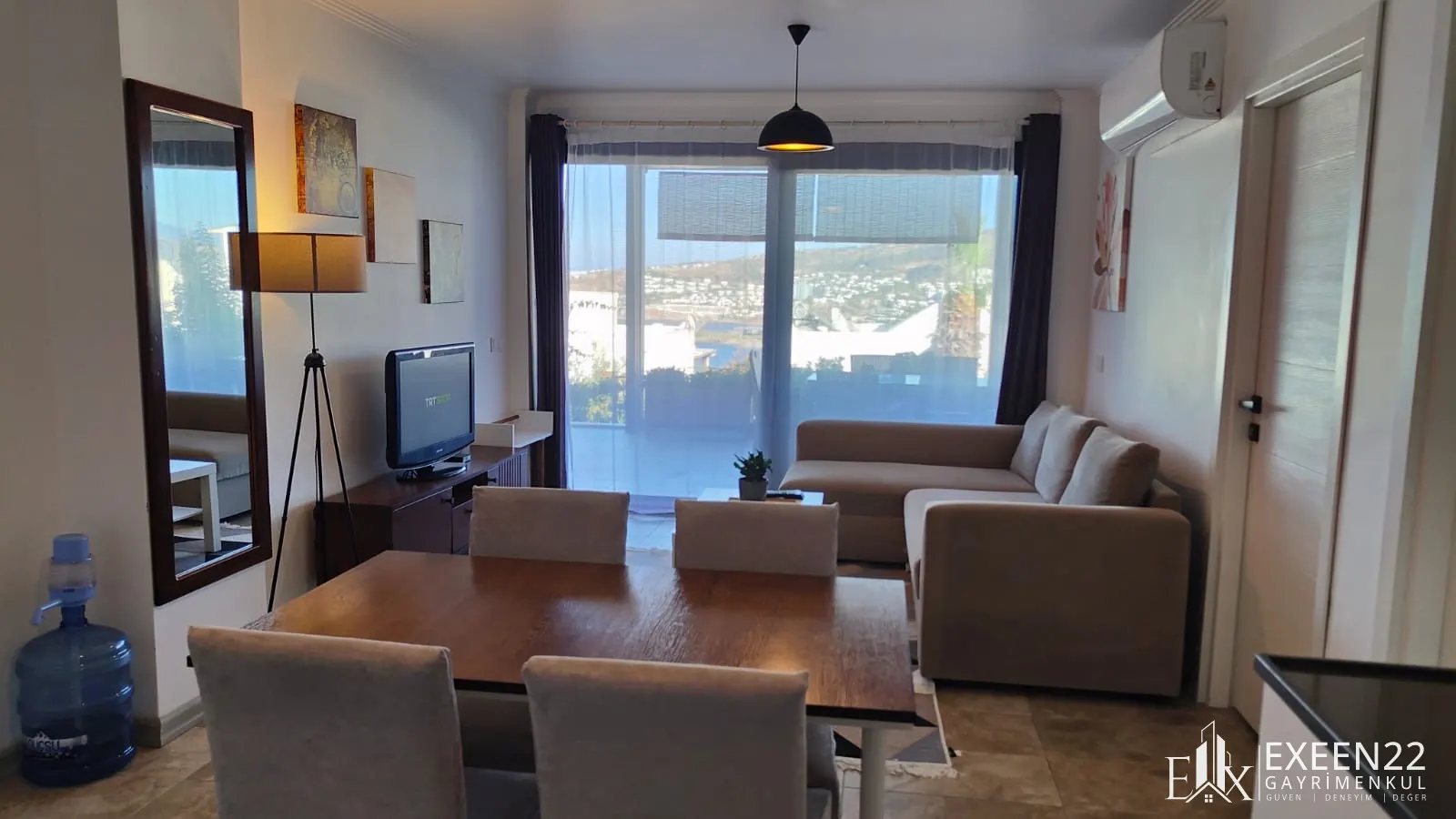 BODRUM GÜNDOĞANDA DENİZE 350MT 2+1  KİRALIK DAİRE