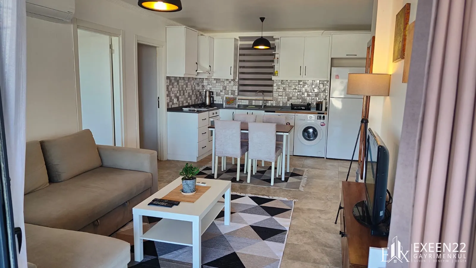 BODRUM GÜNDOĞANDA DENİZE 350MT 2+1  KİRALIK DAİRE