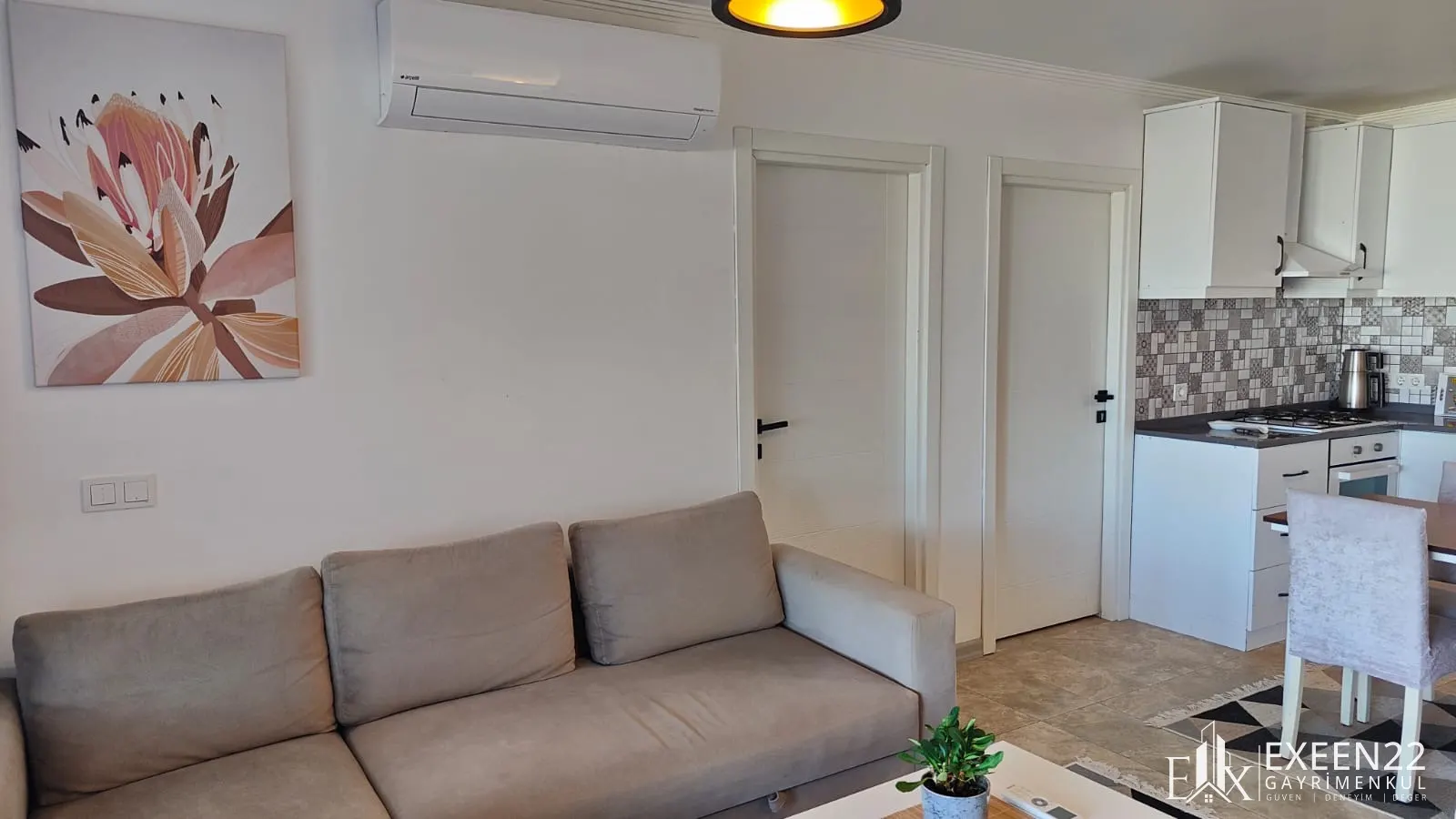 BODRUM GÜNDOĞANDA DENİZE 350MT 2+1  KİRALIK DAİRE