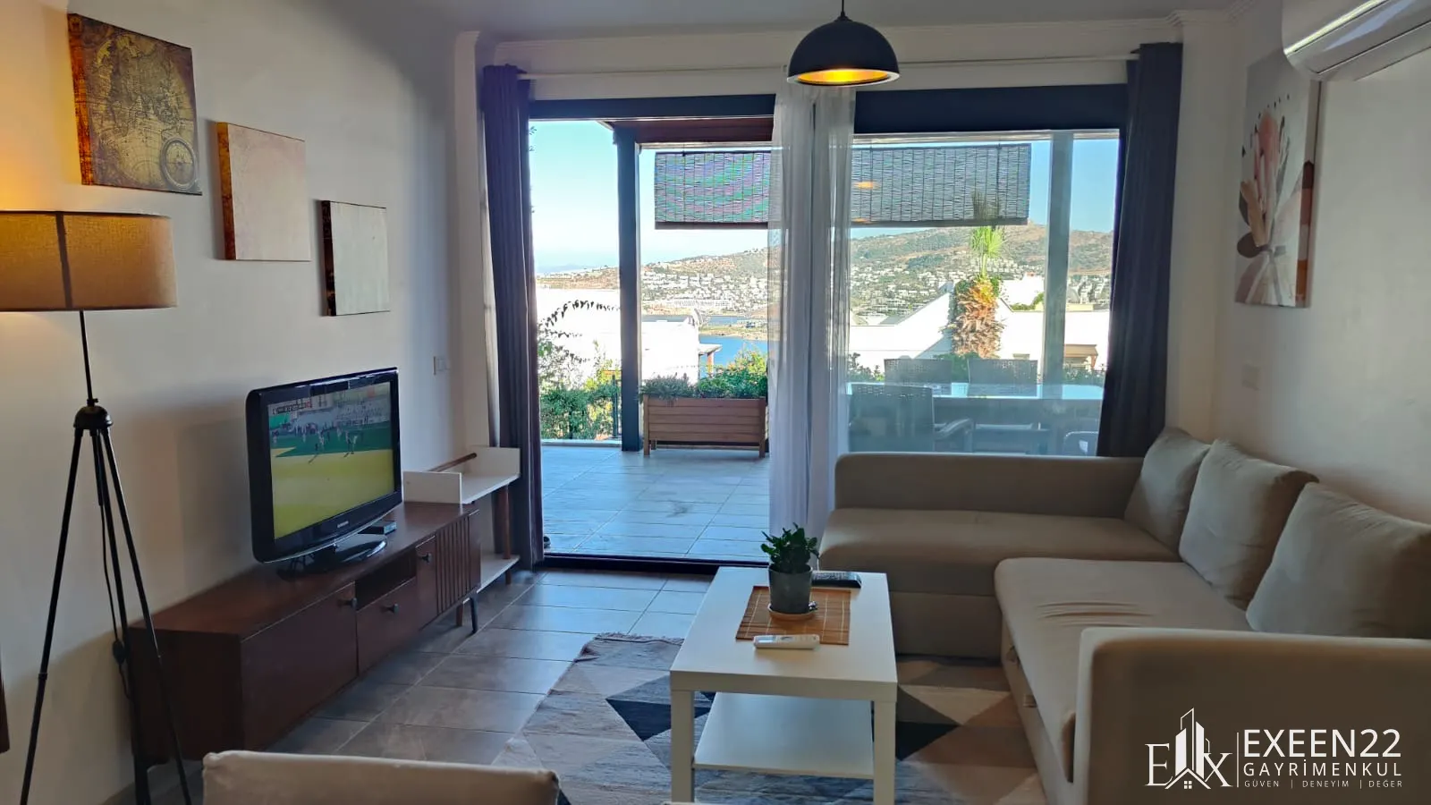 BODRUM GÜNDOĞANDA DENİZE 350MT 2+1  KİRALIK DAİRE