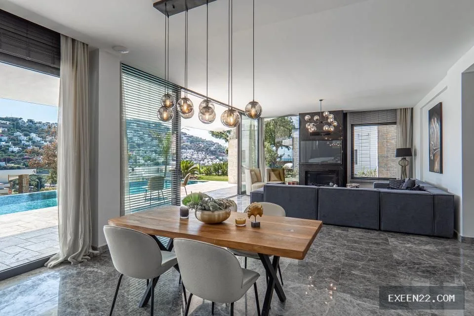 BODRUM YALIKAVAK’TA TEK KATLI ÖZEL HAVUZLU MÜSTAKİL KİRALIK  VİLLA
