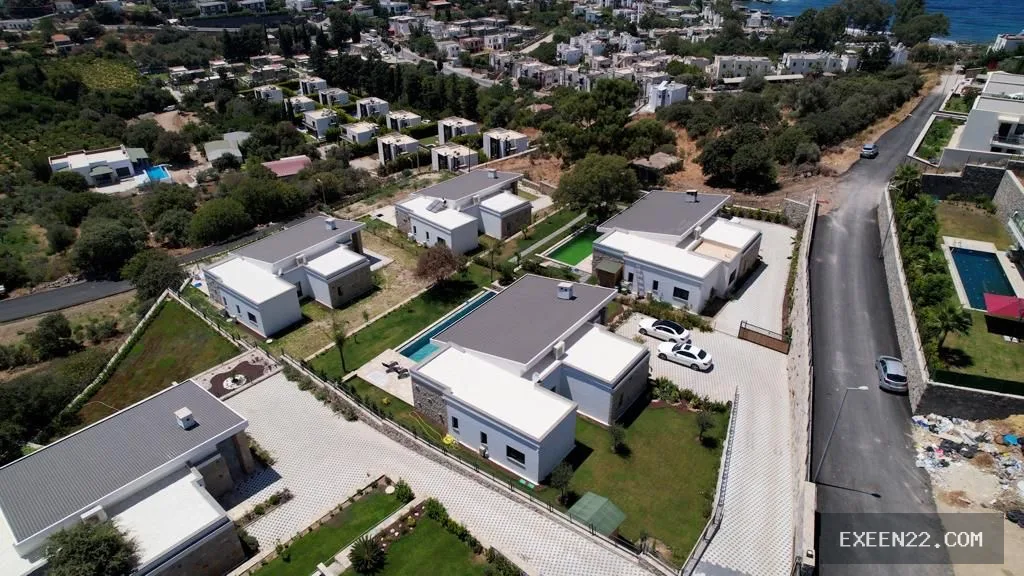 BODRUM YALIKAVAK’TA TEK KATLI ÖZEL HAVUZLU MÜSTAKİL KİRALIK  VİLLA