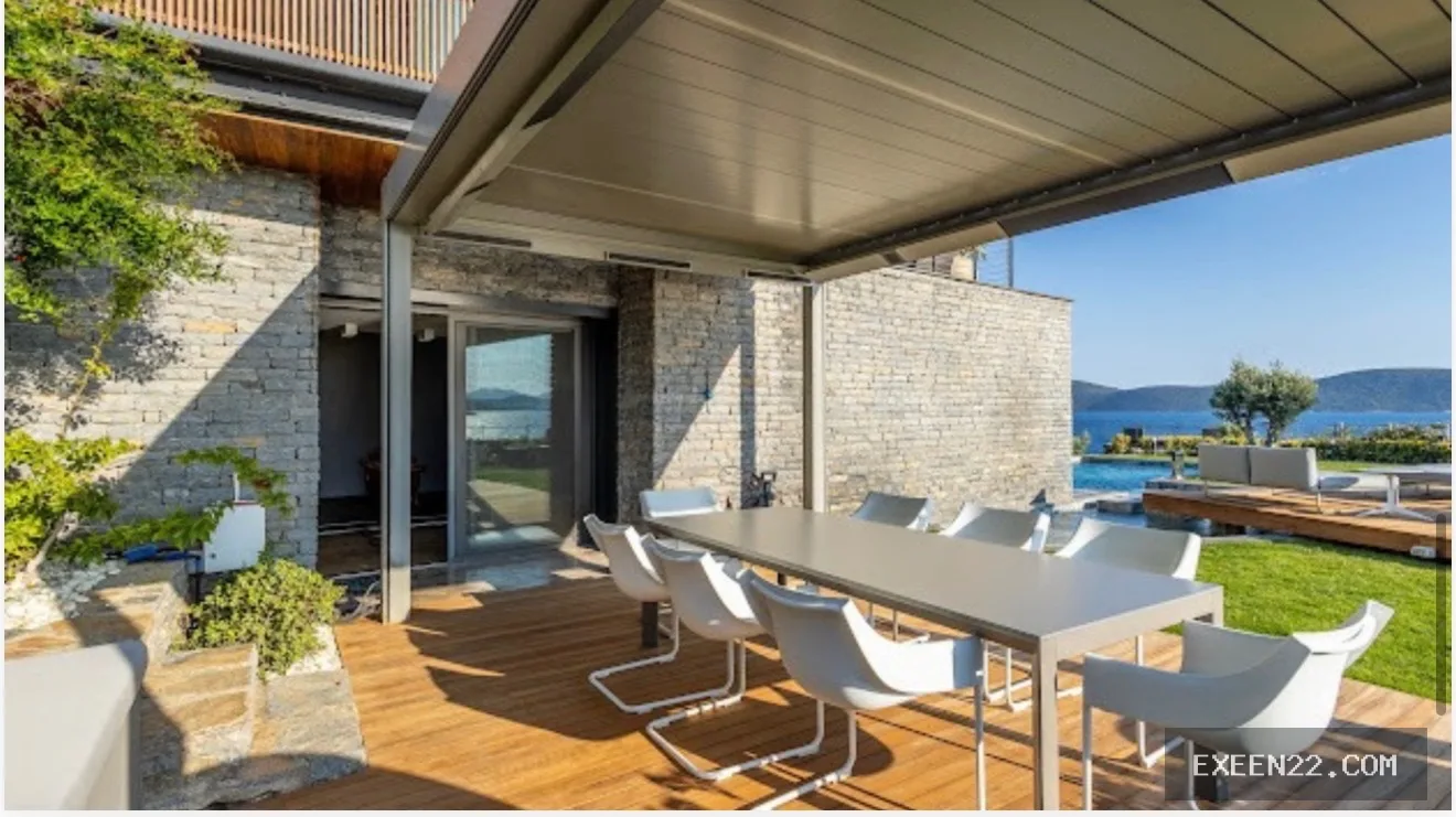 BODRUM KUMBAHÇE'DE LUXURY DENİZE SIFIR VİLLA
