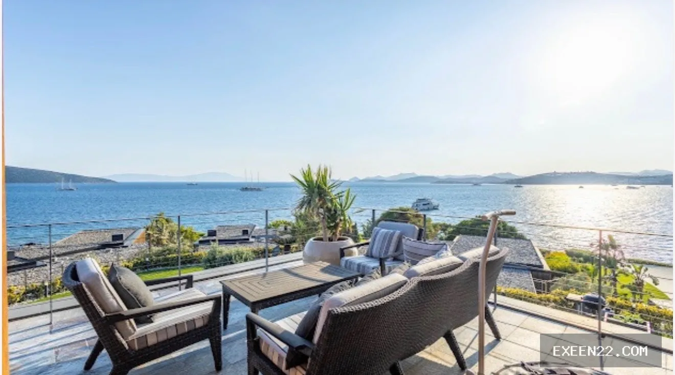 BODRUM KUMBAHÇE'DE LUXURY DENİZE SIFIR VİLLA