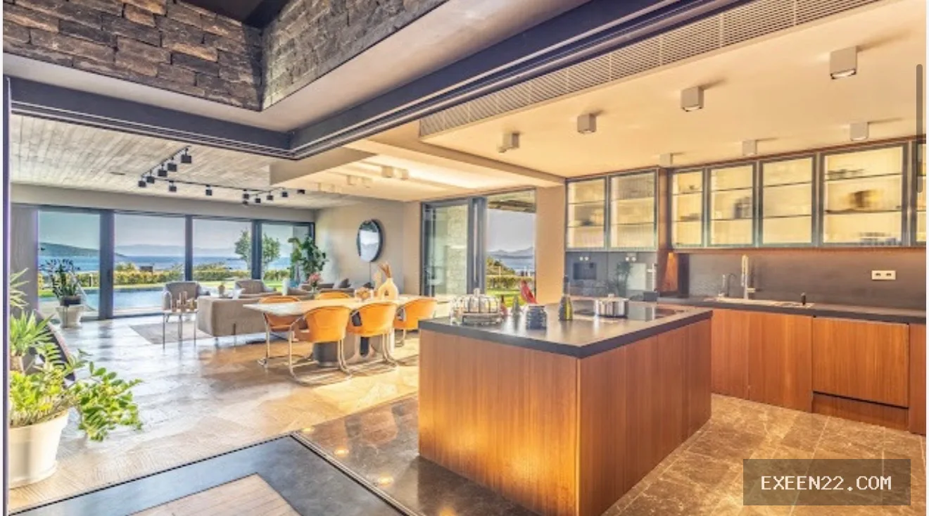 BODRUM KUMBAHÇE'DE LUXURY DENİZE SIFIR VİLLA