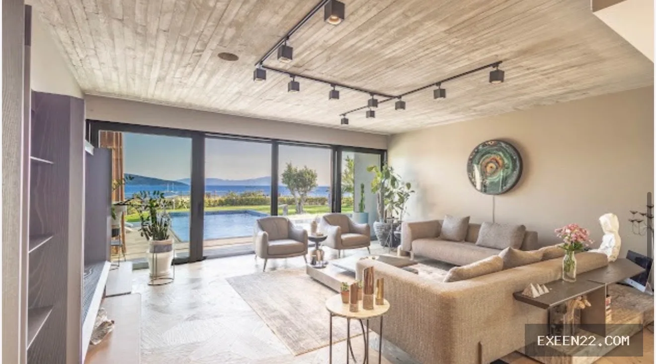 BODRUM KUMBAHÇE'DE LUXURY DENİZE SIFIR VİLLA
