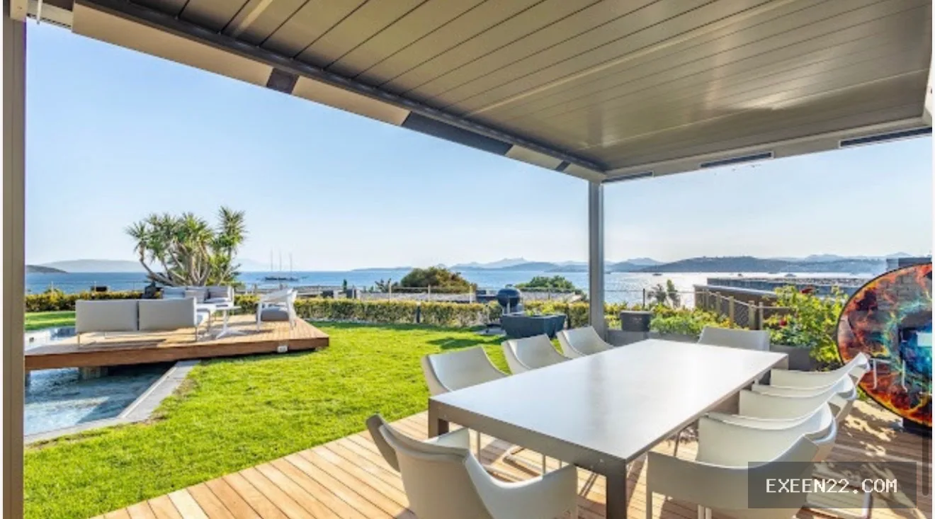 BODRUM KUMBAHÇE'DE LUXURY DENİZE SIFIR VİLLA