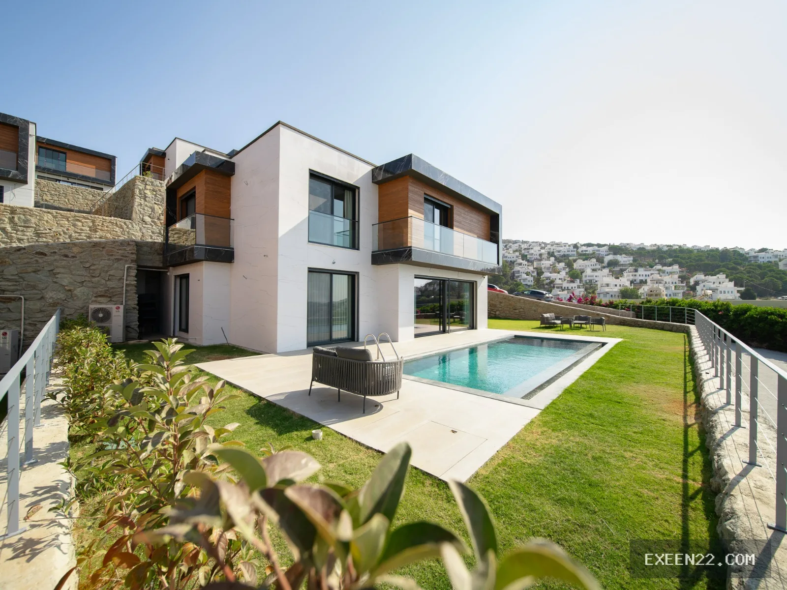 BODRUM GÜMÜŞLÜK KOYUNBABA'DA 4+1 DENİZ MANZARALI MÜSTAKİL SIFIR VİLLA