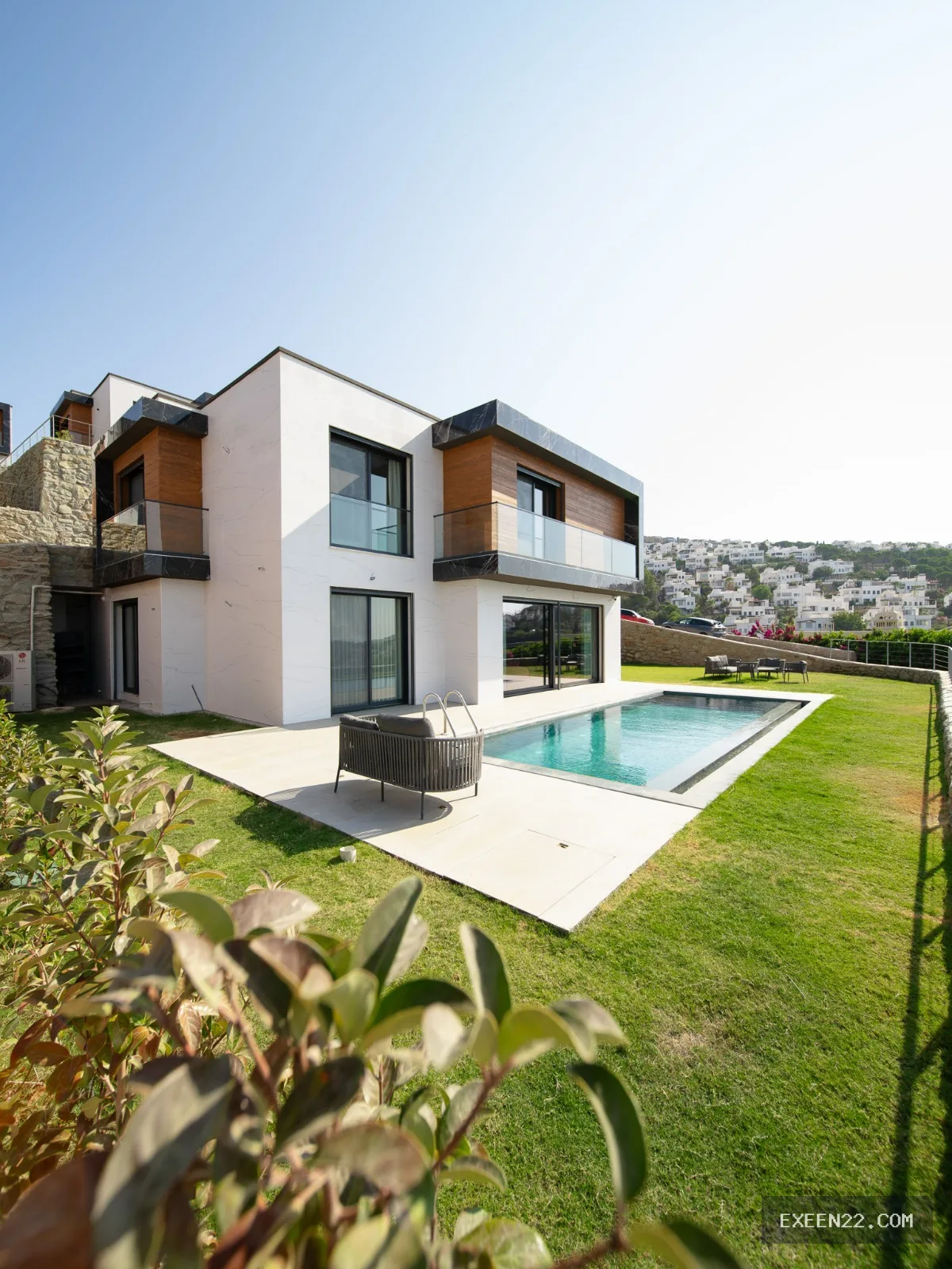 BODRUM GÜMÜŞLÜK KOYUNBABA'DA 4+1 DENİZ MANZARALI MÜSTAKİL SIFIR VİLLA