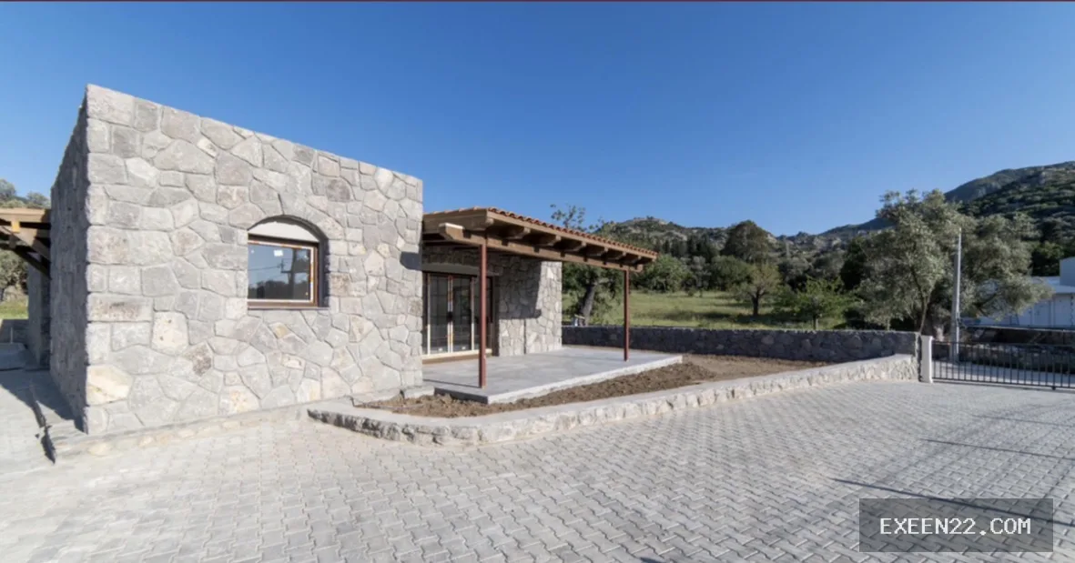 BODRUM YALIKAVAK'TA 3+1 TEK KATLI MÜSTAKİL SIFIR VİLLA