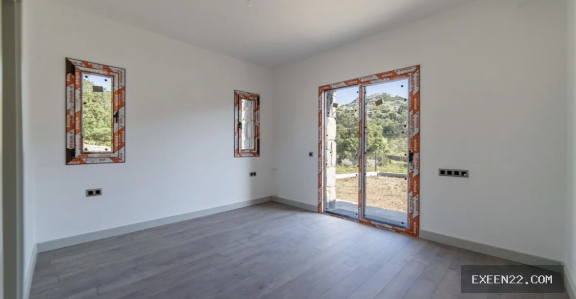 BODRUM YALIKAVAK'TA 3+1 TEK KATLI MÜSTAKİL SIFIR VİLLA