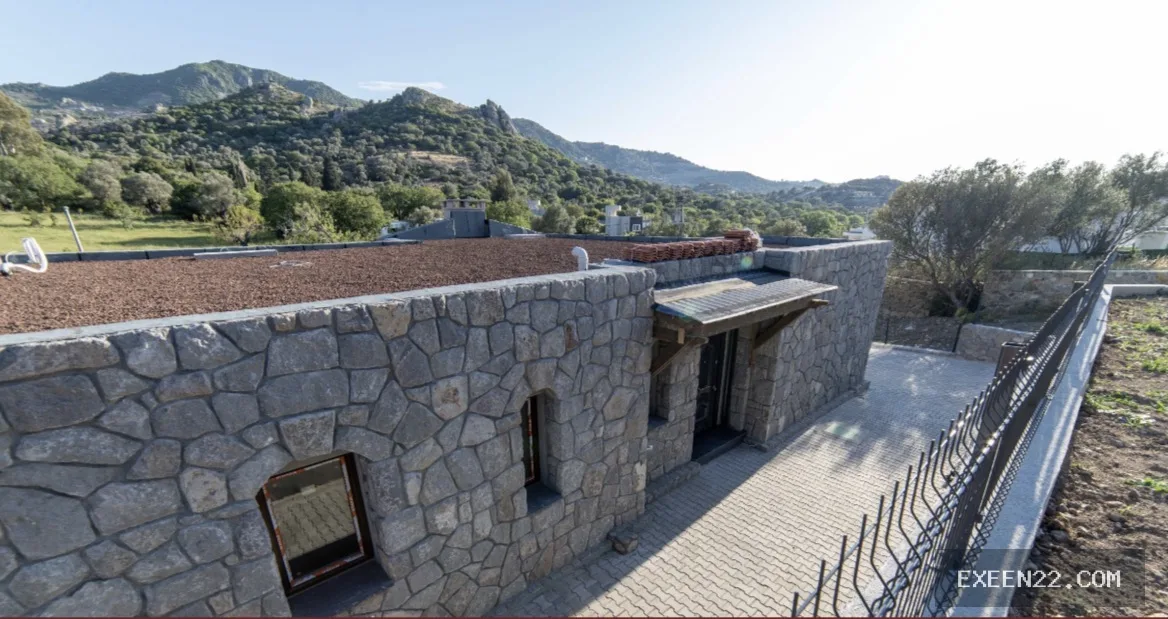 BODRUM YALIKAVAK'TA 3+1 TEK KATLI MÜSTAKİL SIFIR VİLLA