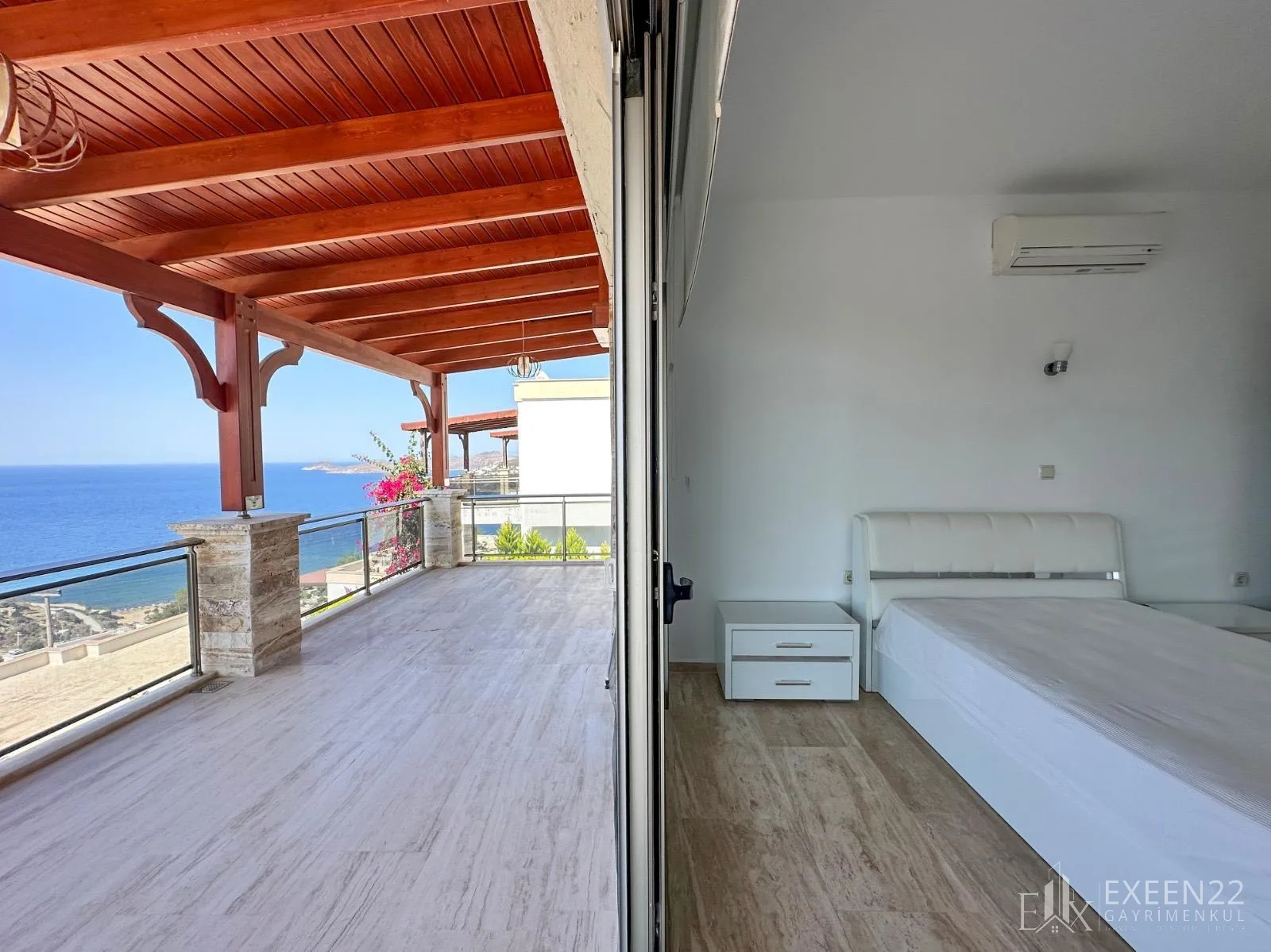 BODRUM GÜMÜŞLÜK KOYUNBABA'DA 3+1 SİTE İÇERİSİNDE DENİZ MANZARALI MÜSTAKİL HAVUZLU VİLLA