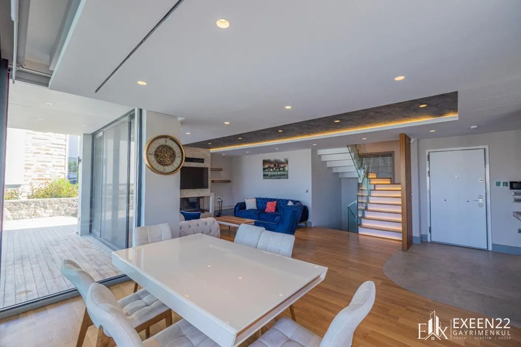 BODRUM GÜNDOĞAN KOYUNDA 5+2 DENİZ MANZARALI ÖZEL HAVUZLU LUXURY VİLLA