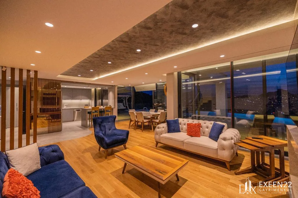 BODRUM GÜNDOĞAN KOYUNDA 5+2 DENİZ MANZARALI ÖZEL HAVUZLU LUXURY VİLLA