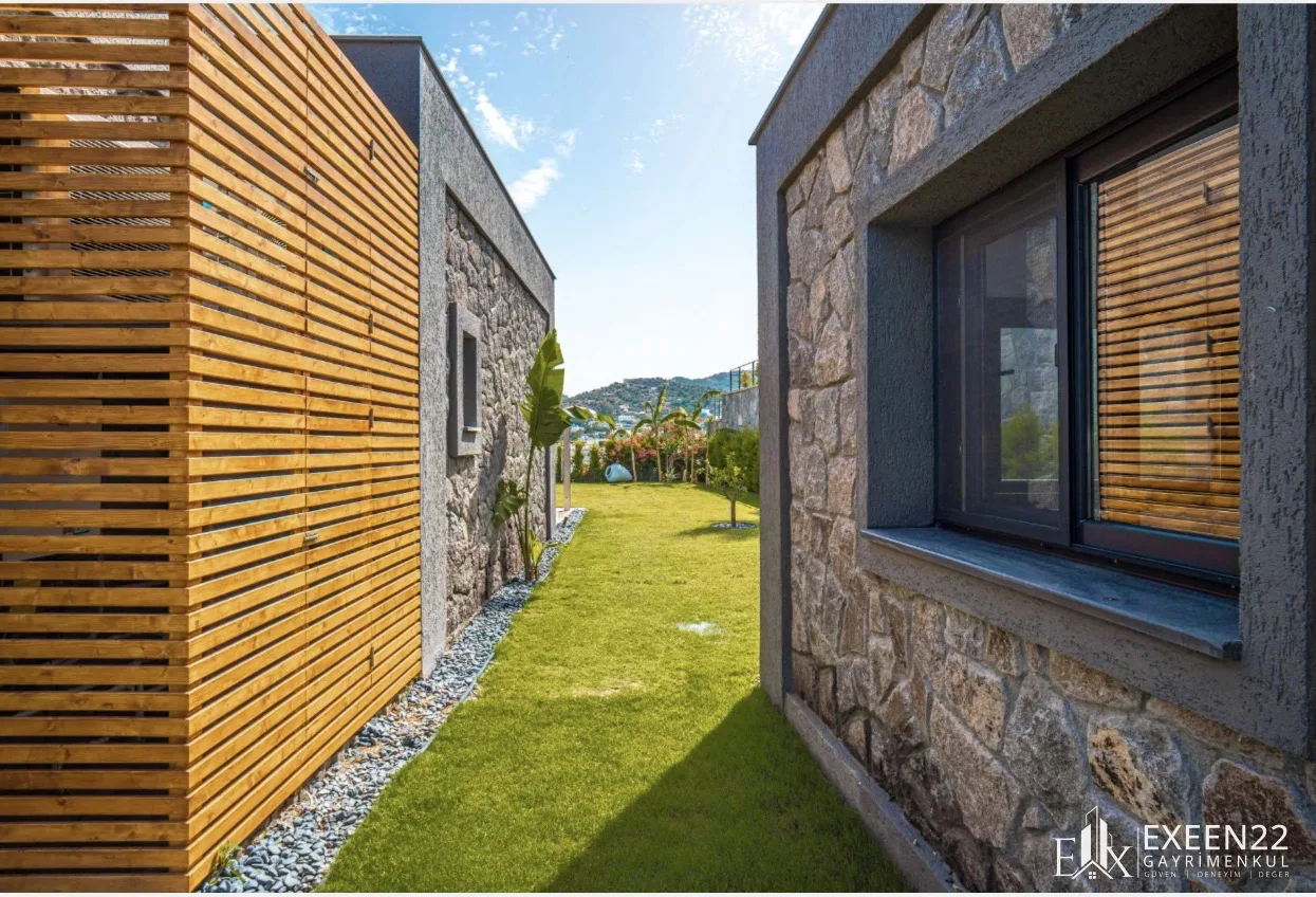 BODRUM YALIKAVAK GÖKÇEBEL’DE 5+1 TEK KATLI ÖZEL HAVUZLU MÜSTAKİL VİLLA