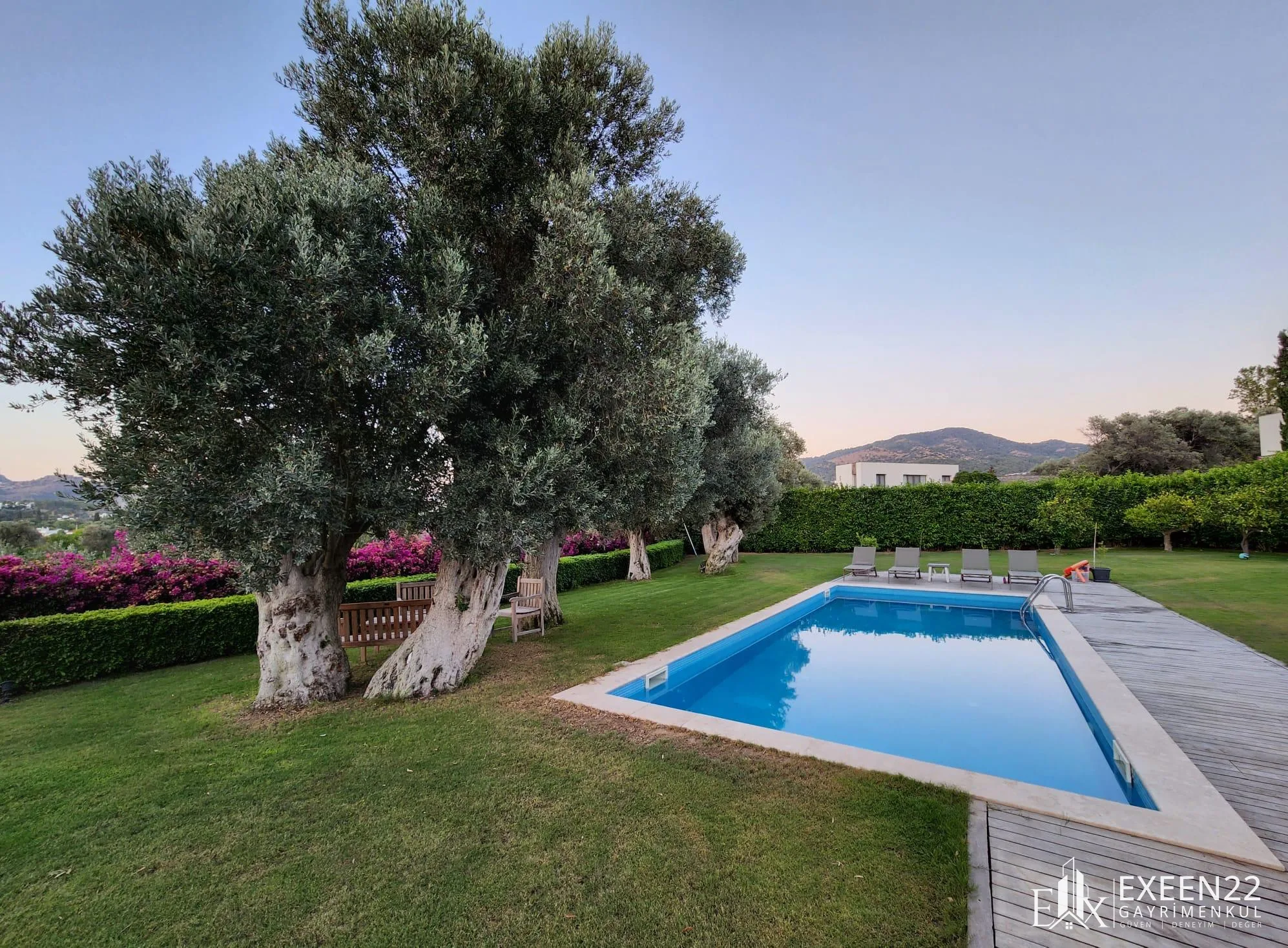 BODRUM YALIKAVAK’TA 1.500m2 ARSA İÇERİSİNDE 4+1 MÜSTAKİL VİLLA