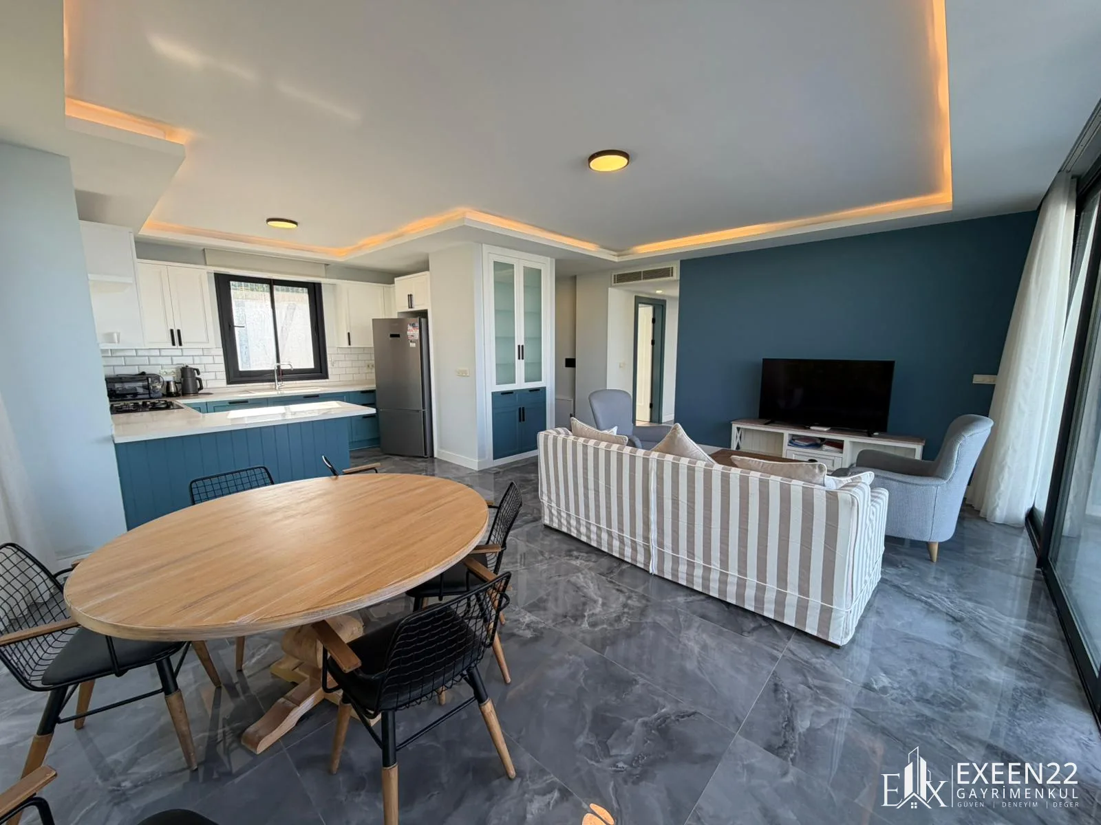 BODRUM GÜNDOĞAN DENİZ MANZARALI TEK KATLI 3+1 MÜSTAKİL VİLLA