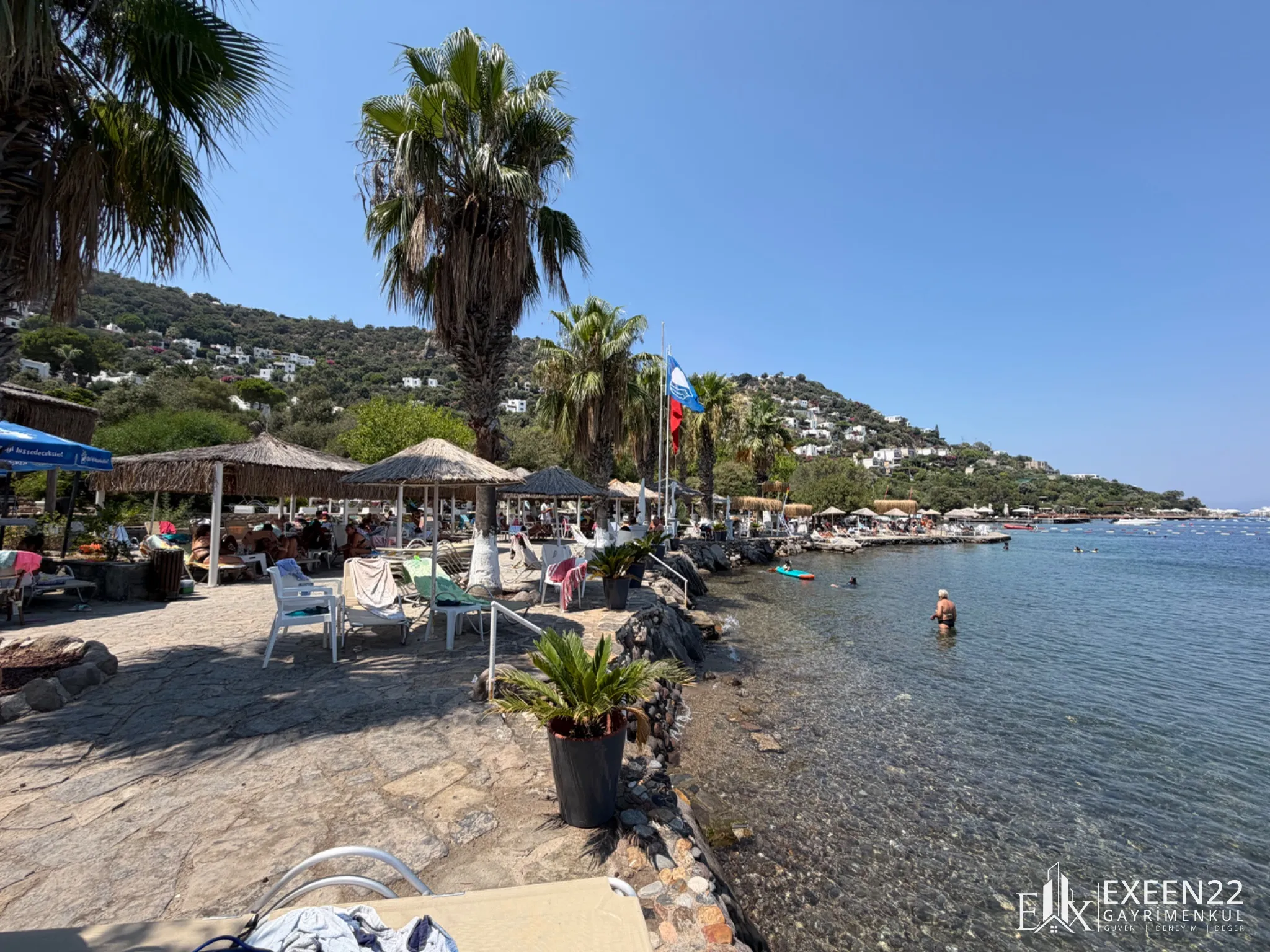 BODRUM TÜRKBÜKÜ HEBİL KOYUNDA 4+1  ÖZEL PLAJLI VİLLA