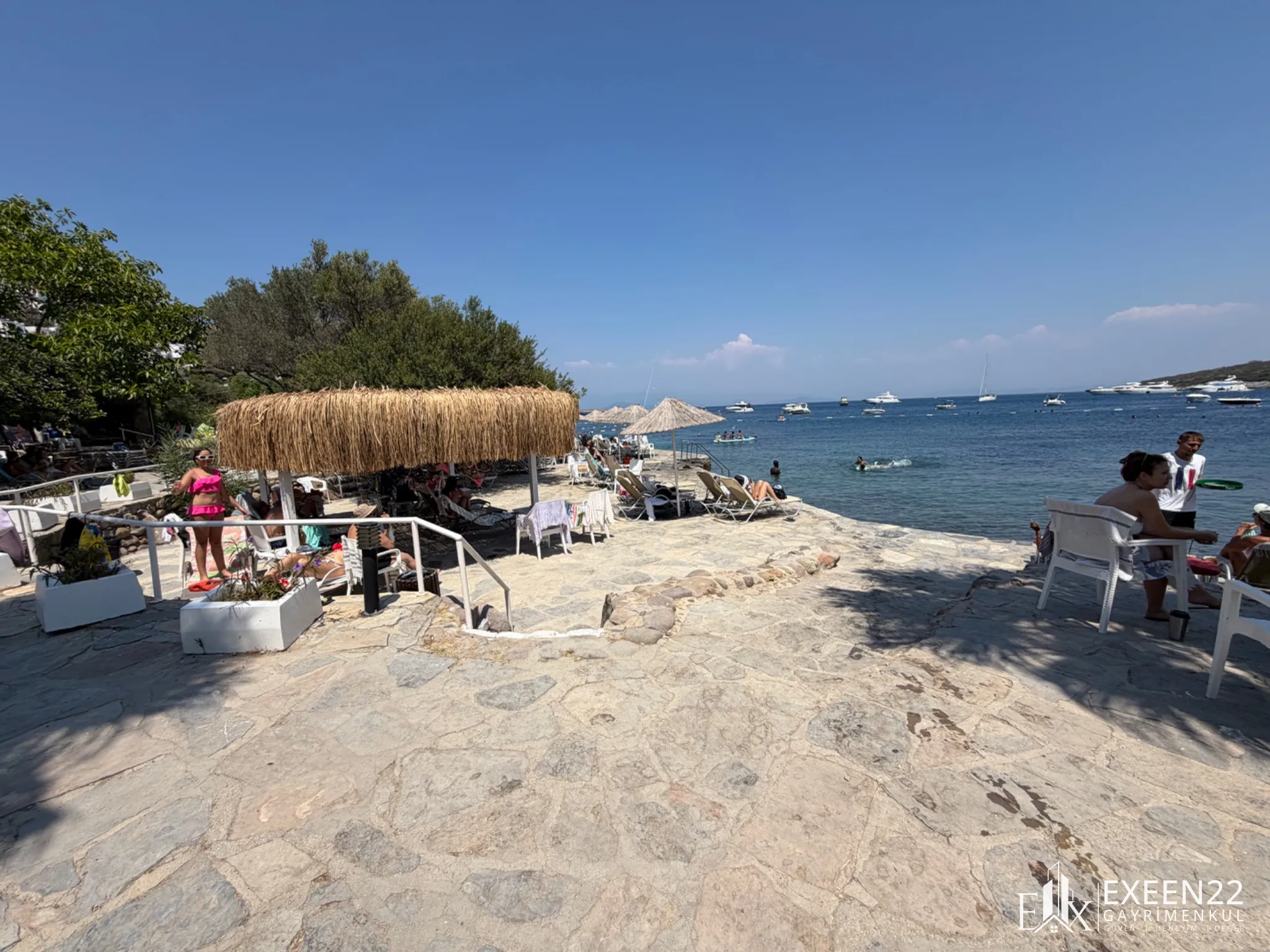 BODRUM TÜRKBÜKÜ HEBİL KOYUNDA 4+1  ÖZEL PLAJLI VİLLA
