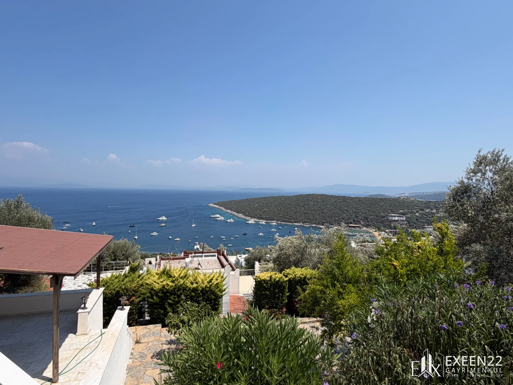 BODRUM TÜRKBÜKÜ HEBİL KOYUNDA 4+1  ÖZEL PLAJLI VİLLA