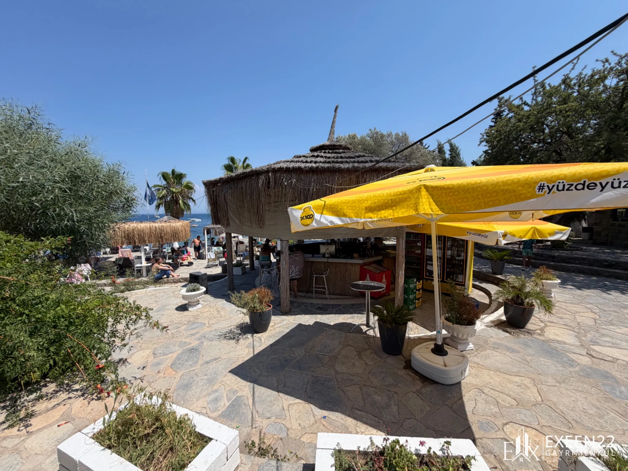 BODRUM TÜRKBÜKÜ HEBİL KOYUNDA 4+1  ÖZEL PLAJLI VİLLA