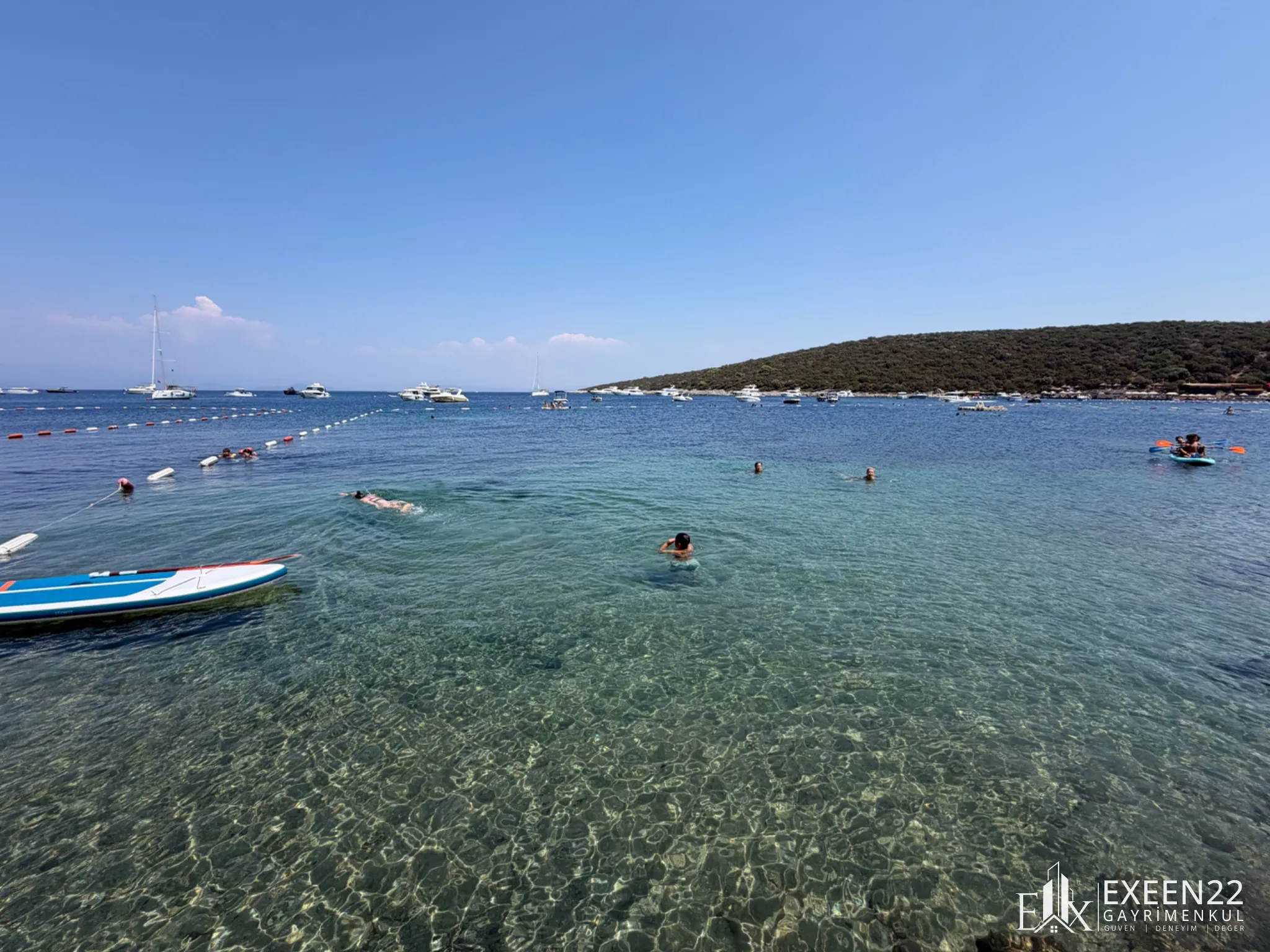 BODRUM TÜRKBÜKÜ HEBİL KOYUNDA 4+1  ÖZEL PLAJLI VİLLA