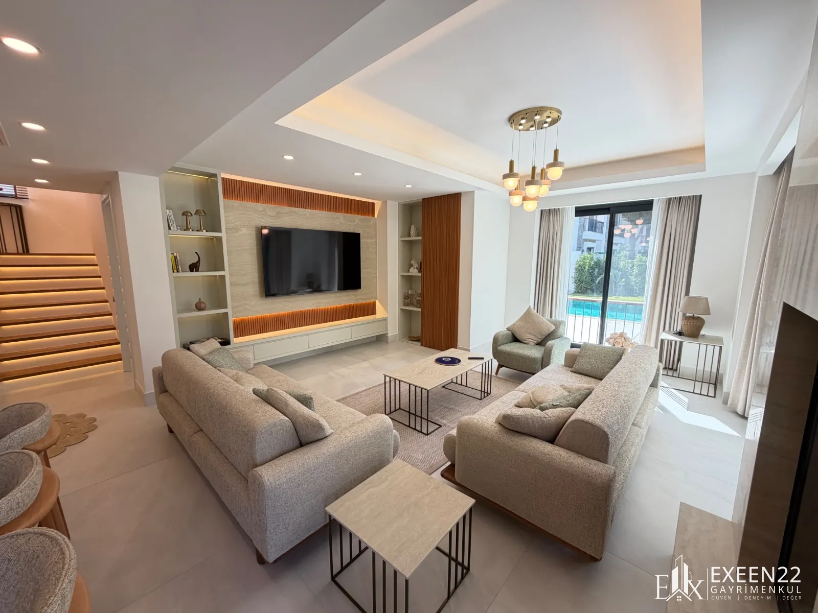 BODRUM GÖLKÖY'DE DENİZE SIFIR ÖZEL HAVUZLU  SIFIR  LUXURY VİLLA